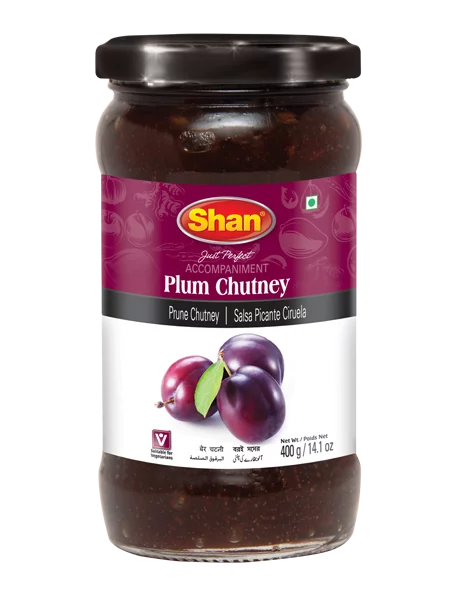 SP-003 SHAN CHUTNEY PLUM TANGY, 400g 8 8 16.70 133.60