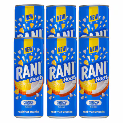 Rani Float With Real Fruit Pieces Juice Pinapple 24 x 240 ml